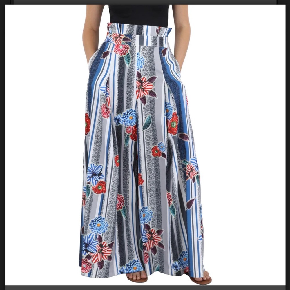 Gracia Floral Wide Leg Pants